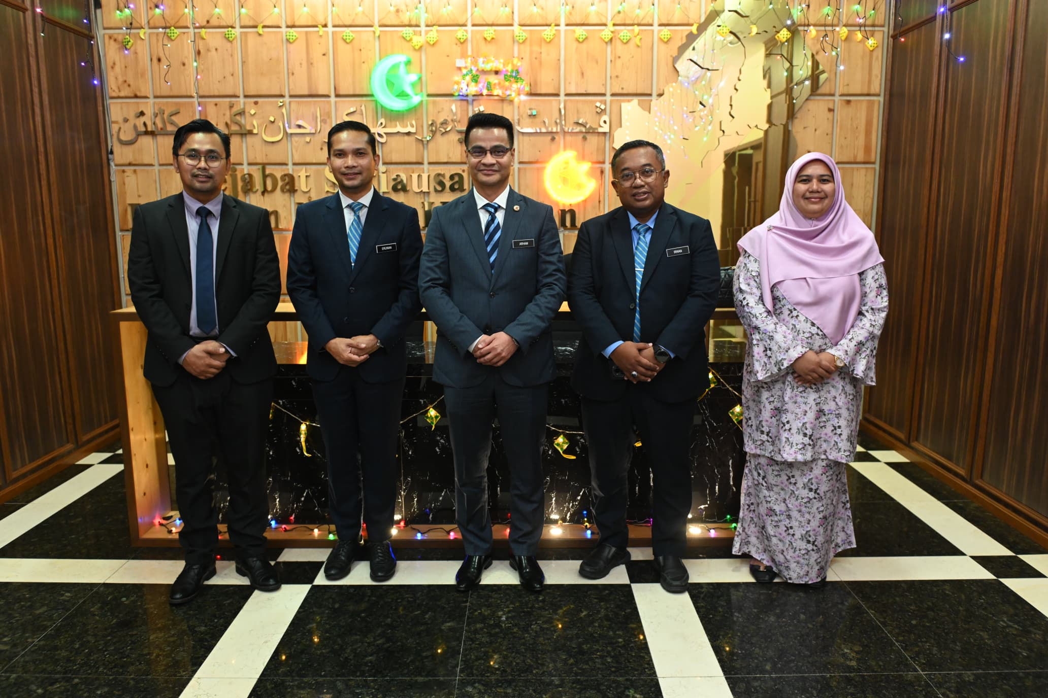 KUNJUNGAN HORMAT KE PEJABAT SETIAUSAHA KERAJAAN NEGERI KELANTAN